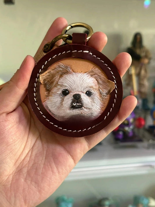 Leather Carving Pendants