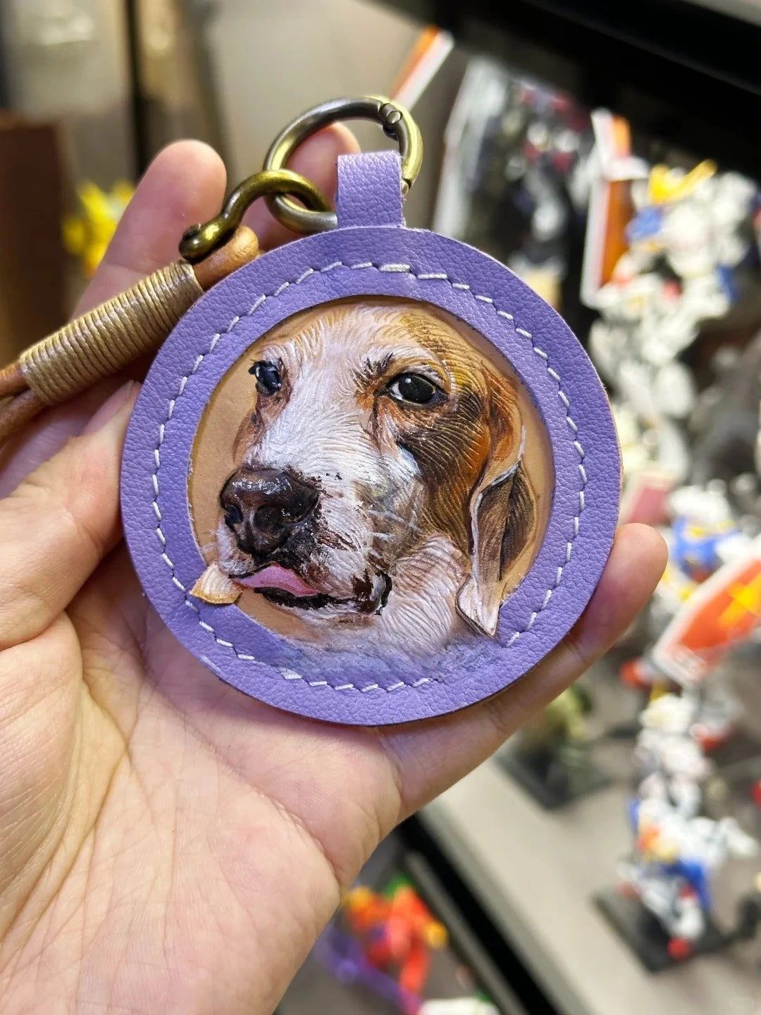 Leather Carving Pendants